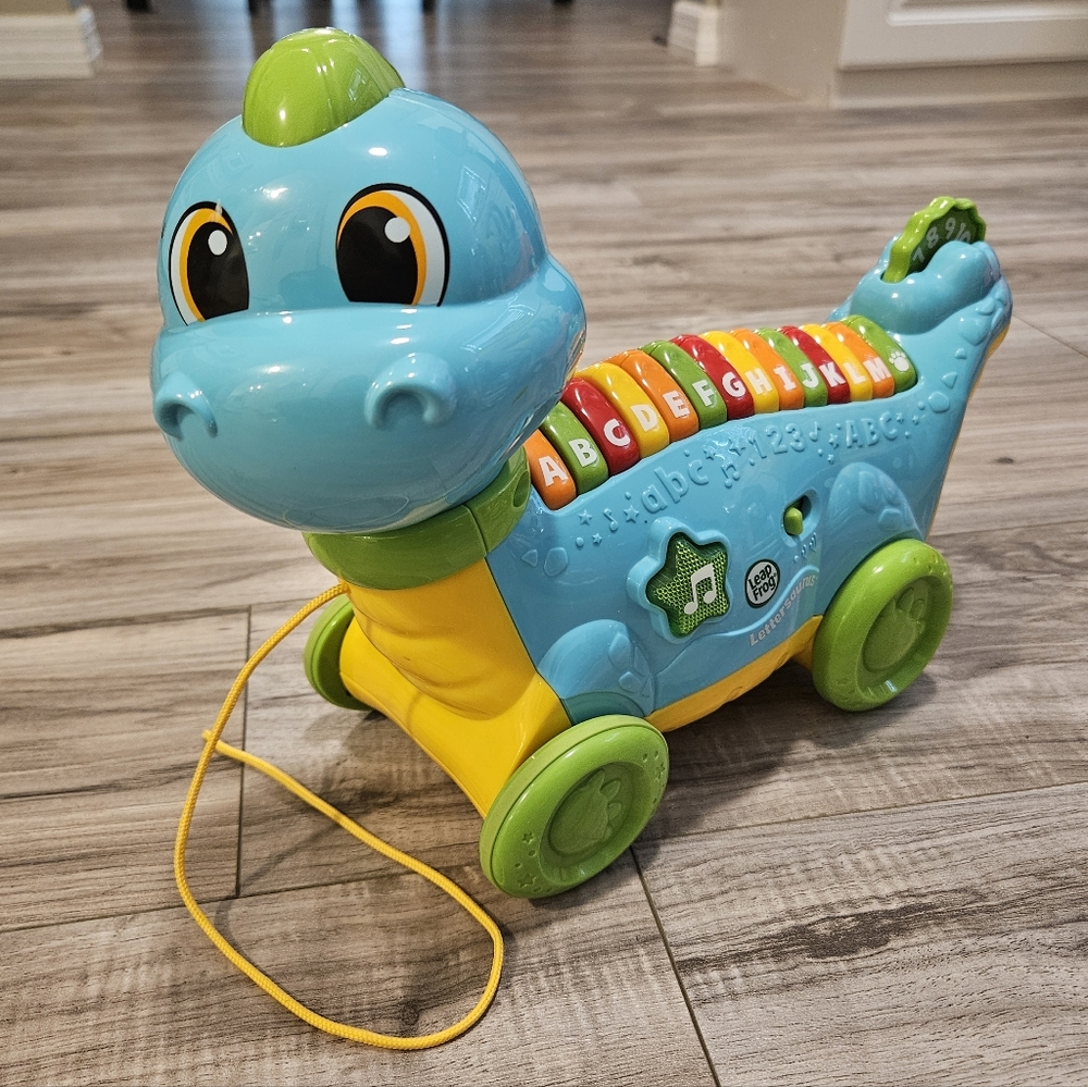 LeapFrog Lettersaurus Alphabet Pull Toy